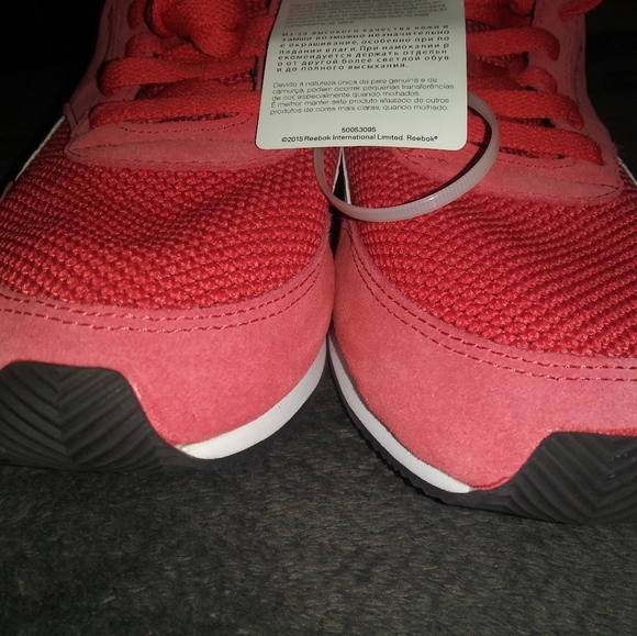 🆕Reebok | Classics Suede Mens Red & White Sneaker Shoes Size 12 - Picture 7 of 12